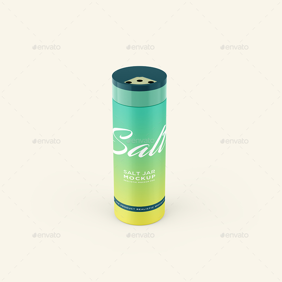 Salt Jar Mockup, Graphics | GraphicRiver